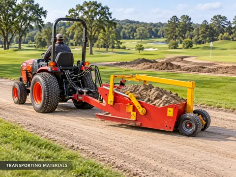 Golf Course Soil Transport — application concept